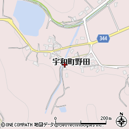 愛媛県西予市宇和町野田231周辺の地図