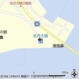 道の駅　生月大橋周辺の地図