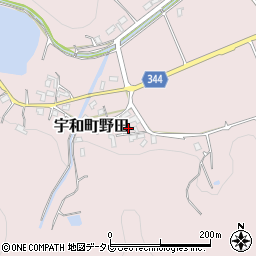 愛媛県西予市宇和町野田253周辺の地図