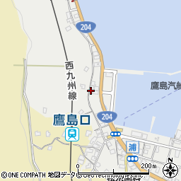 長崎県松浦市今福町浦免周辺の地図