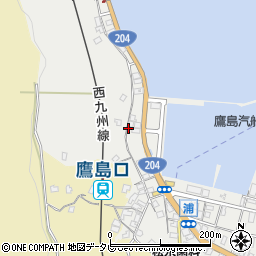 長崎県松浦市今福町浦免周辺の地図