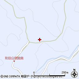 大分県宇佐市院内町和田34周辺の地図