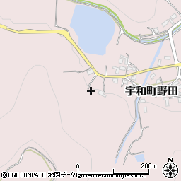 愛媛県西予市宇和町野田192周辺の地図