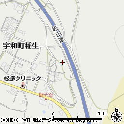 愛媛県西予市宇和町稲生352周辺の地図