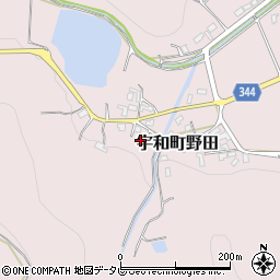 愛媛県西予市宇和町野田213周辺の地図