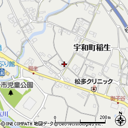 愛媛県西予市宇和町稲生519周辺の地図