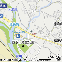 愛媛県西予市宇和町稲生143周辺の地図
