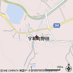 愛媛県西予市宇和町野田234周辺の地図