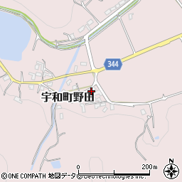 愛媛県西予市宇和町野田250周辺の地図