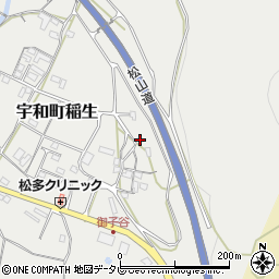 愛媛県西予市宇和町稲生370周辺の地図