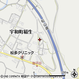 愛媛県西予市宇和町稲生366周辺の地図