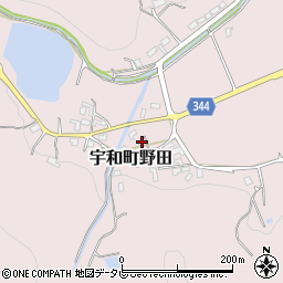 愛媛県西予市宇和町野田237周辺の地図