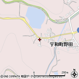 愛媛県西予市宇和町野田194周辺の地図