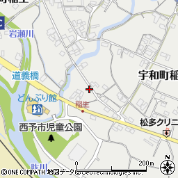 愛媛県西予市宇和町稲生145周辺の地図