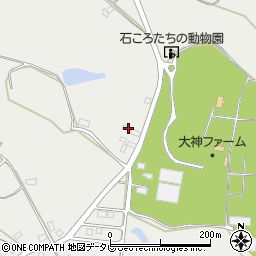 大分県速見郡日出町大神6174周辺の地図