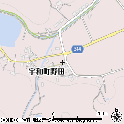 愛媛県西予市宇和町野田246周辺の地図