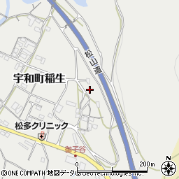 愛媛県西予市宇和町稲生379-7周辺の地図