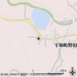 愛媛県西予市宇和町野田187周辺の地図