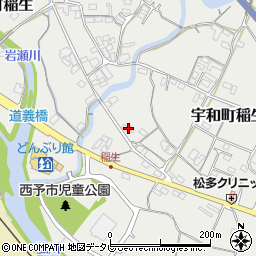 愛媛県西予市宇和町稲生532周辺の地図