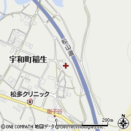 愛媛県西予市宇和町稲生379-1周辺の地図