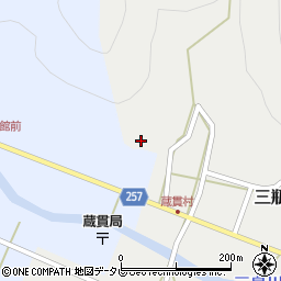 愛媛県西予市三瓶町蔵貫4周辺の地図