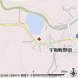 愛媛県西予市宇和町野田176周辺の地図