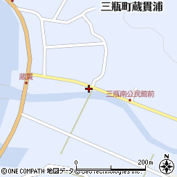 愛媛県西予市三瓶町蔵貫浦1696周辺の地図