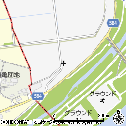 福岡県三井郡大刀洗町守部122周辺の地図