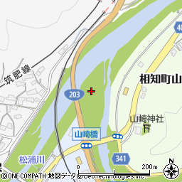 久保橋周辺の地図