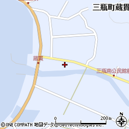 愛媛県西予市三瓶町蔵貫浦786周辺の地図