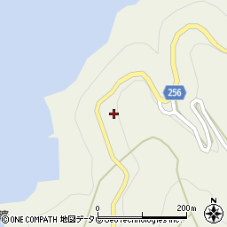 愛媛県西宇和郡伊方町正野1955周辺の地図