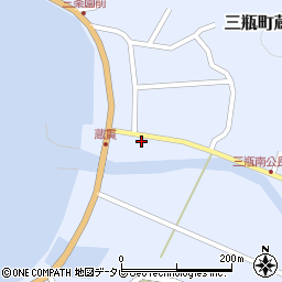 愛媛県西予市三瓶町蔵貫浦788周辺の地図