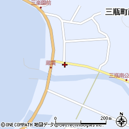 愛媛県西予市三瓶町蔵貫浦791周辺の地図