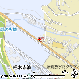 福岡県朝倉市杷木志波165周辺の地図