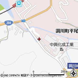 長崎県松浦市調川町平尾免203周辺の地図