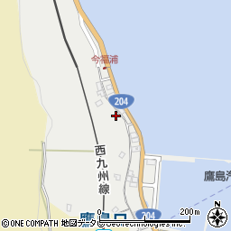 長崎県松浦市今福町浦免614周辺の地図
