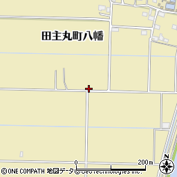 福岡県久留米市田主丸町八幡1194-2周辺の地図