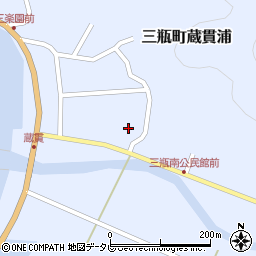 愛媛県西予市三瓶町蔵貫浦685周辺の地図