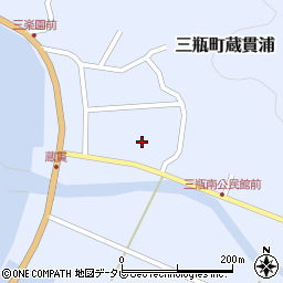 愛媛県西予市三瓶町蔵貫浦780周辺の地図