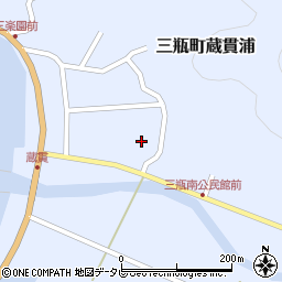 愛媛県西予市三瓶町蔵貫浦686周辺の地図