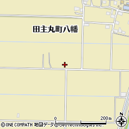 福岡県久留米市田主丸町八幡1194周辺の地図