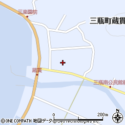 愛媛県西予市三瓶町蔵貫浦774周辺の地図