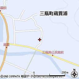 愛媛県西予市三瓶町蔵貫浦688周辺の地図
