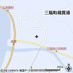 愛媛県西予市三瓶町蔵貫浦777周辺の地図