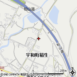 愛媛県西予市宇和町稲生438周辺の地図