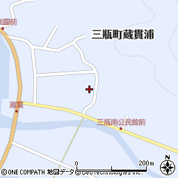 愛媛県西予市三瓶町蔵貫浦689周辺の地図