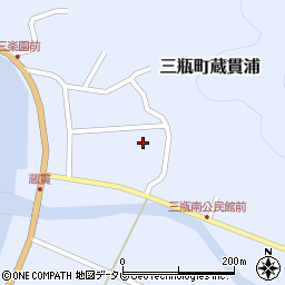 愛媛県西予市三瓶町蔵貫浦691周辺の地図