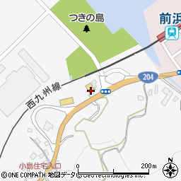 デイリーヤマザキ松浦小島店周辺の地図