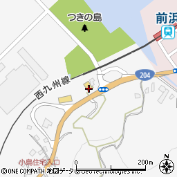 デイリーヤマザキ松浦小島店周辺の地図