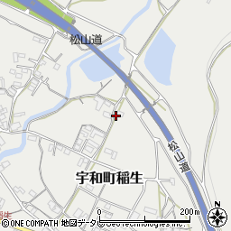 愛媛県西予市宇和町稲生434周辺の地図